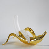 HULIANFU 2023 Table Lamp Italy Banana Desk Lamp Night Lights Led Bedroom Bedside Living Room Glass Modern Home Decor Lighting Fixtures