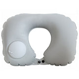 HULIANFU PVC Kids Flight Sleeping Footrest Pillow Resting Pillow On Airplane Car Bus Pillow Inflatable Travel Foot Rest Pillow Foot Pad
