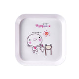HULIANFU Snack Platter Snack Dish Small Bone Dish Spit Bone Dish Melamine Plate Small Plate Household Bone Bone Small Dish Cake Plate