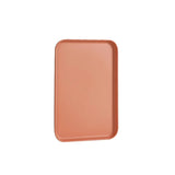 HULIANFU Nordic Plastic Rectangle Desktop Storage Tray Snack Drinking Tray Plate