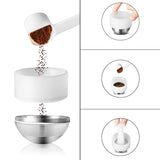 HULIANFU Wholesale Set Stainless Steel Reusable Capsule Compatible with Nespresso Vertuo Vertuoline Coffee Filter
