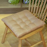 HULIANFU Winter Home Chair Cushion New Outdoor Thick Cushion Pad Office Dining Chair Mattress Pure Sofa Chair Back Pad Comfort Square
