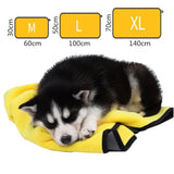 HULIANFU Microfiber Dog Towel Large Super Absorbent Thick Cat Dog Bath Towel Bathrobe Soft Dogs Blankets Quick-drying Pet Bath Towels