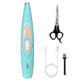 HULIANFU New Electric Dog Clippers Professional Pet Foot Hair Trimmer Dog Grooming Hairdresser Dog Shear Butt Ear Hair Cutter pedicure