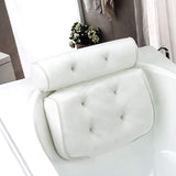 HULIANFU SPA Bath Pillow Bathtub Pillow with Suction Cups Neck Back Support Thickened Bath Pillow for Home Spa Tub Bathroom Accessories