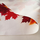 HULIANFU Thanksgiving Table Runner Pumpkin Maple Leaves Halloween Kitchen Dining Table Decoration Christmas For Outdoor Home Party Decor
