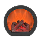 HULIANFU LED Flame Lantern Lamps Simulated Fireplace Flame Effect Light AA Battery Courtyard Room Decor