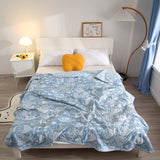 HULIANFU   YanYangTian Summer blanket ice quilt air conditioning quilt bed duvet 90 Comforter Bedspread bed plaid Single Couple bed quilt