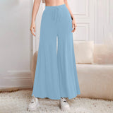Hulianfu Fashion High Waist Wide Leg Pants For Women Autumn Loose Casual Women' S Pants Pantalon Vintage Long Trousers