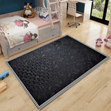 HULIANFU Muslim Prayer Non-slip Carpet Room Mat Square Removable Kitchen Bathroom Floor Waterproof Carpet Mat Bedroom Furry Carpet Tapis