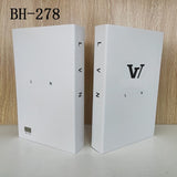 HULIANFU Ins Fashion Fake Books for Decoration Home Decor Coffee Table Book Simulation Prop Book Model Hotel Room Unopenable Box Book