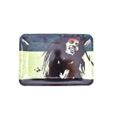 HULIANFU Tobacco Rolling Tray 18*12.5CM Herb Tobacco Tinplate Plate Smoking Accessories Cigarette Rolling Tray For Grinder