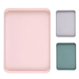 HULIANFU Multi Nordic Creative Multi-function Rectangular Plastic Tray Storage  Kitchen Supplies Home  Fruit Dessert
