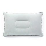 HULIANFU Ultralight Inflatable Air Pillow PVC Nylon Sleep Pillow Outdoor Camping Cushion Travel Car Backrest Airplane Head Rest Support