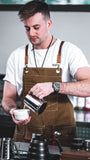 HULIANFU Stainless Steel Milk Frothing Pitcher Espresso Steam Coffee Barista Craft Latte Cappuccino Milk Cream Cup Frothing Jug Pitcher