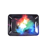 HULIANFU Tobacco Rolling Tray 18*12.5CM Herb Tobacco Tinplate Plate Smoking Accessories Cigarette Rolling Tray For Grinder