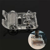 HULIANFU Low Shank Roller Presser Foot For Snap Singer Brother Janome Sewing Machine DIY Apparel Sewing Accessories Fabric Leather NEW