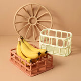 HULIANFU Nordic Creative HOLLOW Resin Fruit Tray Home Living Room Porch Desktop Fruit Plate Snack Candy Bowl Furnishings Crafts