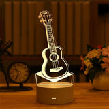 HULIANFU Romantic Love 3D Acrylic Led Lamp for Home Children Night Light Table Lamp Birthday Party Decor Valentine Day Bedside Lamp