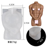 HULIANFU Vintage Roman Column Candle Mold DIY Portrait Scented Silicone Mold Venus Goddess Human Body Plaster Mold Candle Mold Making