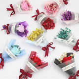 HULIANFU Mini Small Natural Dried Flowers Bouquet Real Happy Dry Flowers Press Decorative Photography Photo Backdrop Decor Party Supplies