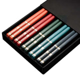 HULIANFU JANKNG 5 Pair Japanese Chopsticks Alloy Non-Slip Sushi Chop Sticks Set Chinese Gift Reusable Chopsticks Tableware Gift Kitchen