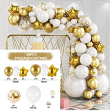 HULIANFU Macaron Balloons Garland Arch Rose Gold Confetti Ballon Wedding Birthday Baloon Birthday Party Decor Kids Baby Shower