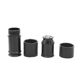 HULIANFU Portable The 3rd Generation Whipped Cream Cracker Dispenser Rubber Grip Safe Gas Canister Bottle Opener 6 Colors  Aluminum Alloy