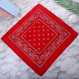 HULIANFU Tie Dye Bandana Cotton Paisley Bandanas Headbands Cowboy Handkerchiefs for Men and Women Colorful Hip-Hop Cycling Outdoor