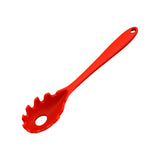 HULIANFU Noodle Multifunctional Ergonomic Mini Portable Cooking Tool Soft Silicone Spoon Home Kitchen Pasta Fork Durable Practical