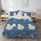 HULIANFU   YanYangTian Summer blanket ice quilt air conditioning quilt bed duvet 90 Comforter Bedspread bed plaid Single Couple bed quilt