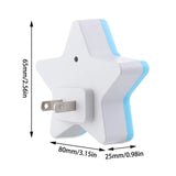 HULIANFU Star Shape Lamp LED Night Lights Bedside Wall Lamp Remote Sensor Control Cartoons Sleeping Light Nursery Children  Bedroom Lamp
