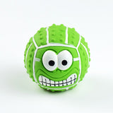 HULIANFU Pet Dog Toy Interactive Rubber Balls Pets Dog Cat Puppy ElasticityTeeth Ball Puppy Chew Toys Tooth Cleaning Balls Toys for Dogs