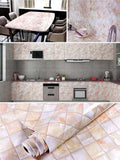 HULIANFU 2023 Marble Wallpaper Rolls for Kitchen Furniture Refurbish Room Decor Wall Decorative Vinyl Self Adhesive Wall Stickers Home Decor