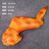 HULIANFU Simulation Fried Chicken Model Food Photo Prop Artificial Hamburger Fake French Fries Cake Funny Toys Fast Food Shop Display Dec
