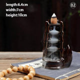 HULIANFU Middle East European Creative Lace Incense Burner Metal Craft Ornaments Incense Burner Spiritual Decor Incense Burner Arabic New