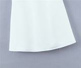 Hulianfu Spring Summer New Sexy Casual Lace Stitching Wavy Collar Halter Straps Bag Hip A-Line Short Mini Dress Women