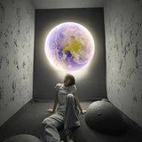 HULIANFU Modern LED Wall Lamp Moon Indoor Lighting For Bedroom Living Hall Room HOME Decoration Fixture Lights decorate Lusters Lamps