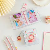 HULIANFU Transparent 3 Inch Photo Album 20 Pockets INS Cartoon Polaroid Album Collection Book Kpop Photocard Holder Hand Account Book