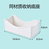 HULIANFU Spit Bones Bone Dish Household Melamine Plastic Dining Table Tray Dried Fruit Residue Snack Residue Dish Snack Dish Vinegar Dish