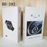 HULIANFU Ins Fashion Fake Books for Decoration Home Decor Coffee Table Book Simulation Prop Book Model Hotel Room Unopenable Box Book