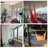 HULIANFU Stainless Steel Suspension Bracket Hammock Mount Ceiling Hook Anchor Hanger For Gym Training Aerial Yoga Sex Swing Hanging Kit