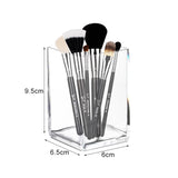 HULIANFU Makeup Blush Organizer Storage for Cosmetics Desktop Makeup Organizer 7-compartment Plastic Eye Shadow Storage Box Organizer