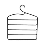 HULIANFU Multifunctional Household Plastic Pants Rack Trousers Clothes Hanger Wardrobe Closet Organizer Adult Silk Scarf Tie Storage Rack