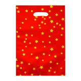 HULIANFU Pure Color Small Five-pointed Star Party Decoration Aluminum Film Bag Candy Bag Birthday Wedding Banquet Gift Bag Baby Shower