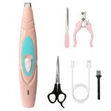 HULIANFU New Electric Dog Clippers Professional Pet Foot Hair Trimmer Dog Grooming Hairdresser Dog Shear Butt Ear Hair Cutter pedicure