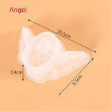 HULIANFU Sleeping Mermaid Silicone Molds Chocolate Fondant Mould Handmade Soap Mold Mermaid Cake Topper DIY Angel Craft Art Candle Mould