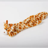 HULIANFU New Cute Plush Toys Squeak Pet Wolf Rabbit Animal Plush Toy Dog Chew Squeaky Whistling Involved Squirrel Dog Toys