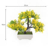 HULIANFU Mini Artificial Aloe Plants Bonsai Small Simulated Tree Pot Plants Fake Flowers Office Table Potted Ornaments Home Garden Decor