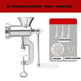 HULIANFU Sausage Filling Machine Enema Manual Meat Grinder Tank Sausage Minced Meat Loaded Small Hand-cranked Meat vegetable Machine Tool
